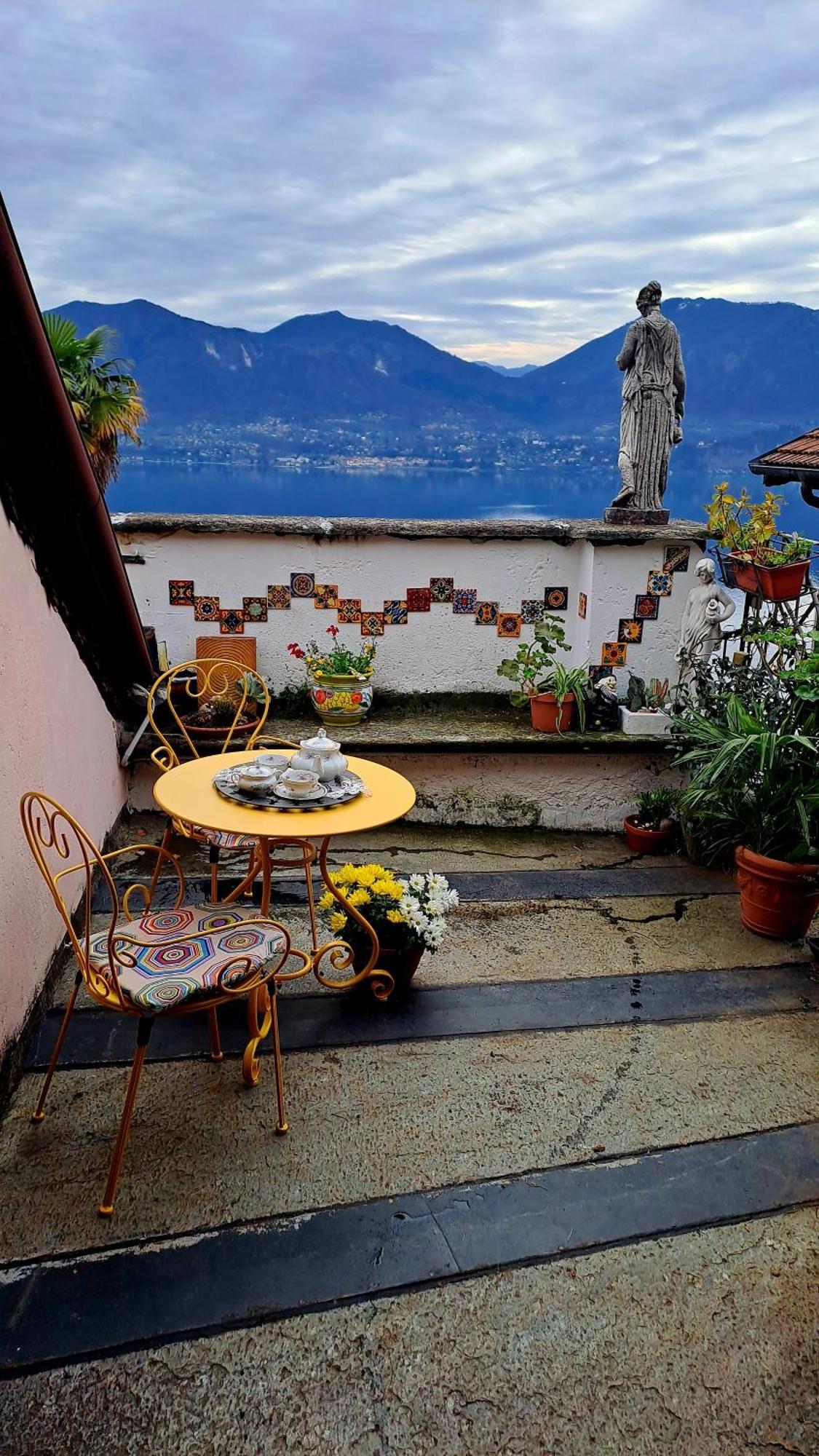 Antica Casa Al Lago Oggebio 外观 照片