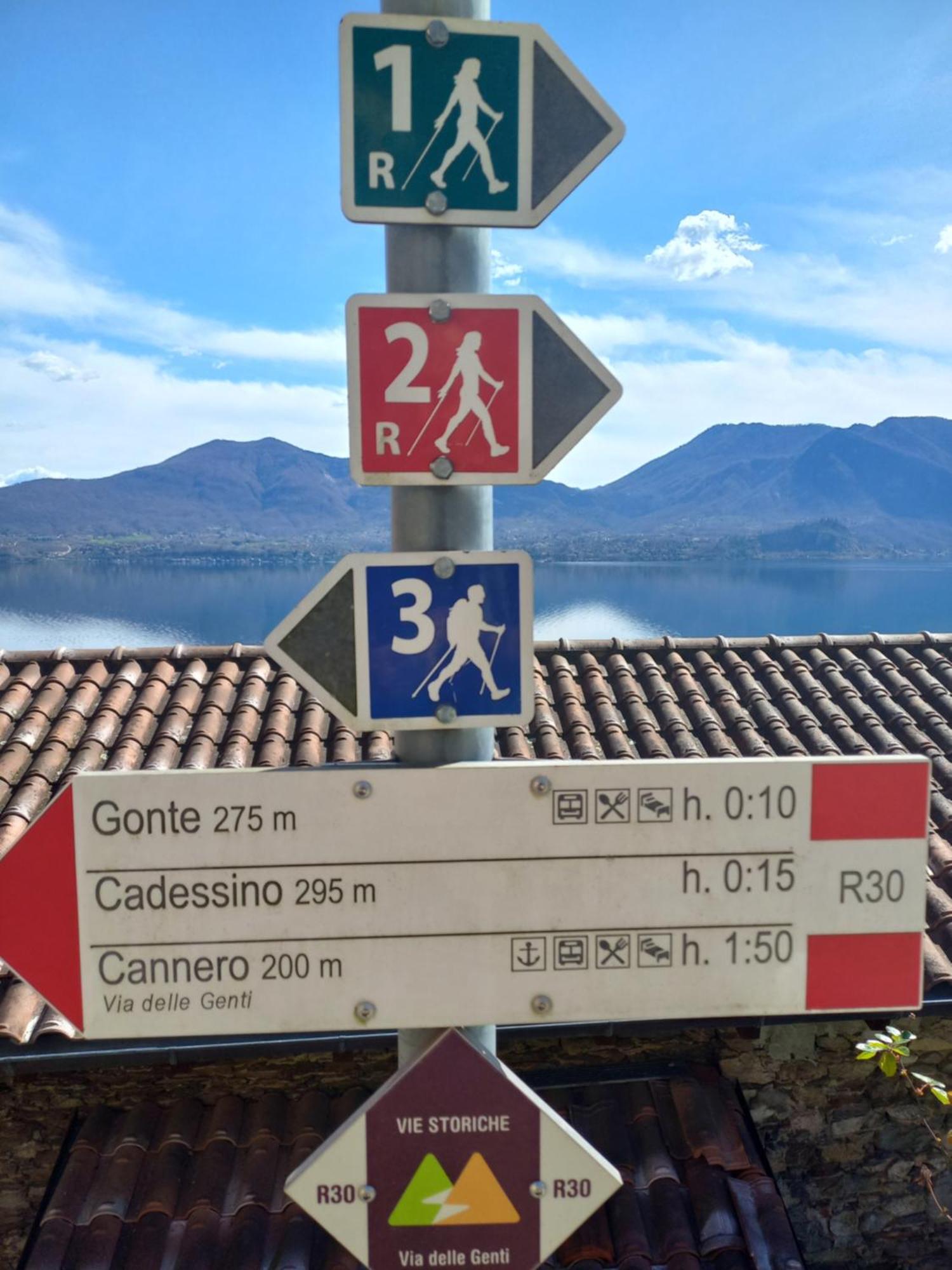 Antica Casa Al Lago Oggebio 外观 照片